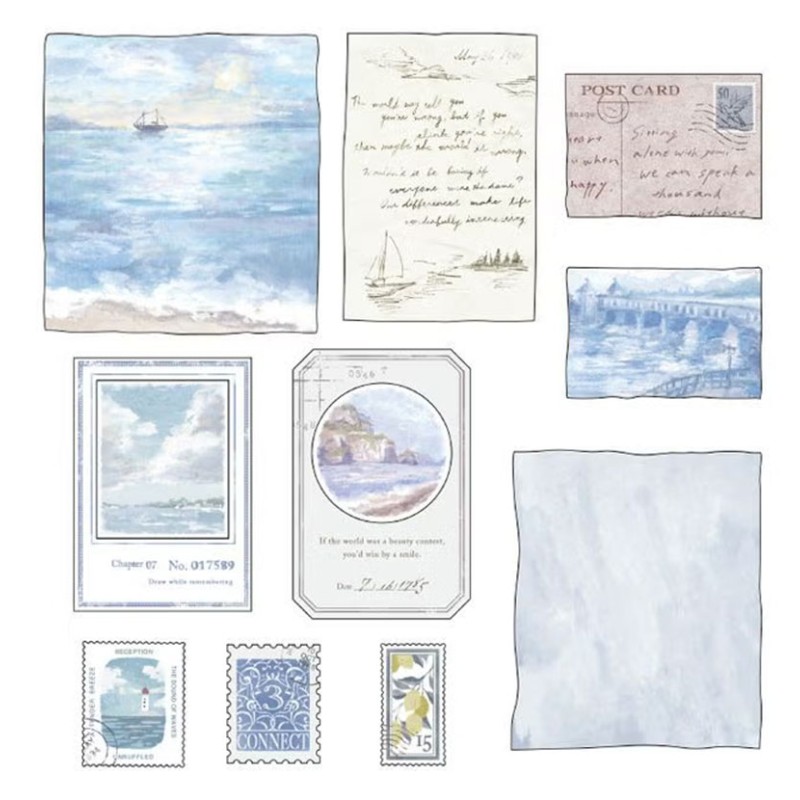 Morning Calm - Landscape Stickers Set | Mind Wave