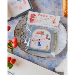 Mini Librito de Pegatinas Washi tape Seasonal Tea Party Vol.2 | Teayou