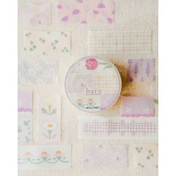 Washi tape Haru Seasons Kisetsu - Kiritori [Pre-cortado] | Teayou