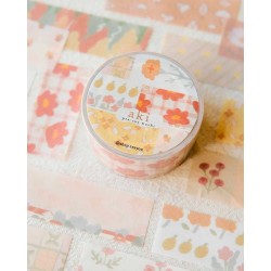 Washi tape Aki Seasons Kisetsu - Kiritori [Pre-cortado] | Teayou