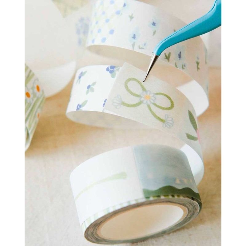 Aki Seasons Kisetsu - Kiritori Washi tape [Gold Foil] | Teayou