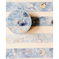 Washi tape Kira Kira Scenery Keshiki - Kiritori [Pre-cortado] | Teayou