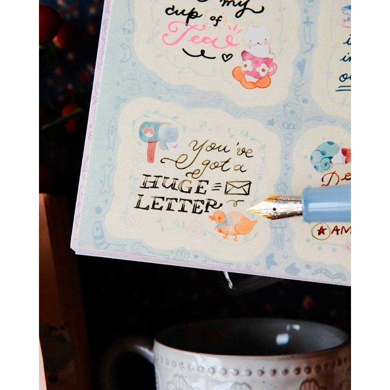 Reading Sleeping Frame Notepad | Teayou