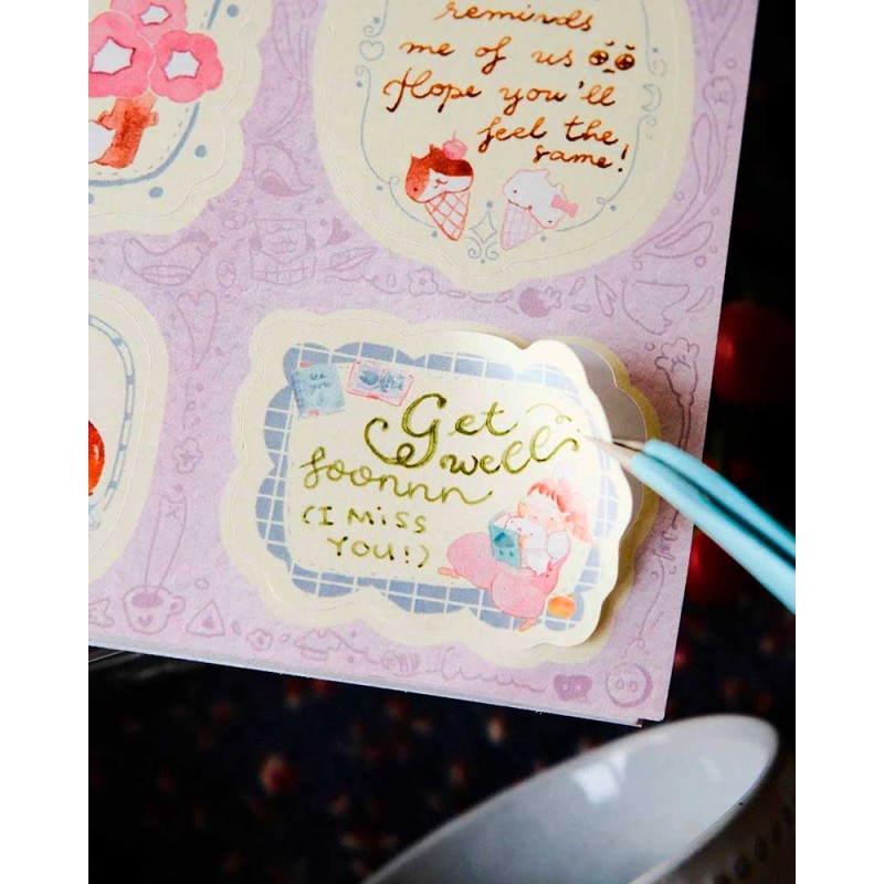 Reading Sleeping Frame Notepad | Teayou