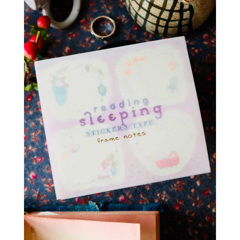 Reading Sleeping Frame Notepad | Teayou