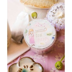 Bucle PET tape [Mate] Seasonal Tea Party Vol.1 [Pre-cortado] | Teayou