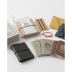 Set Card Size 20th Anniversary [Negro] | Traveler's Company