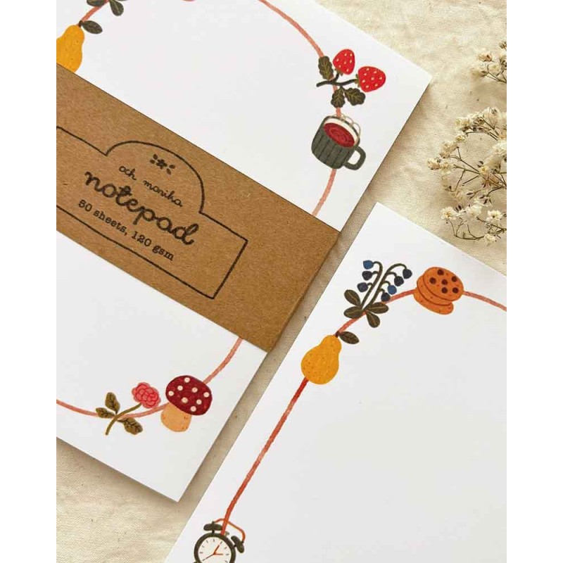 Cozy Day Notepad [A6] | Och Monika