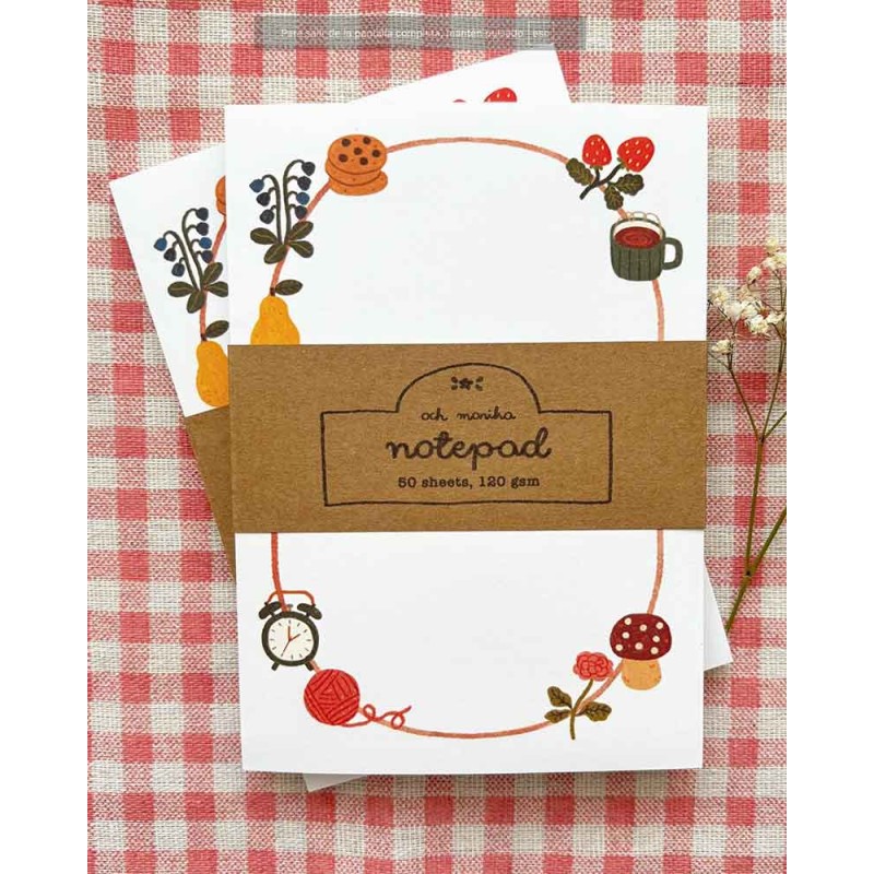 Cozy Day Notepad [A6] | Och Monika