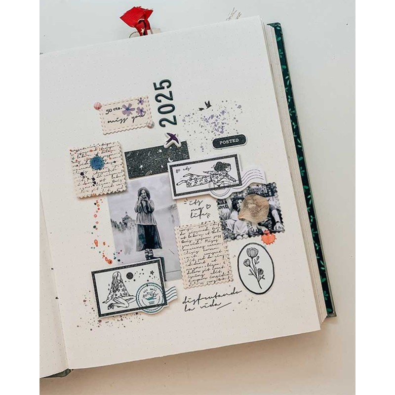 Carta Postal [My Journal] Acrylic Stamp | Mrs Maple