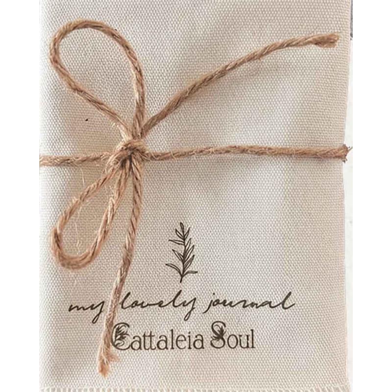 Funda de tela [Posdata] | My Lovely Journal
