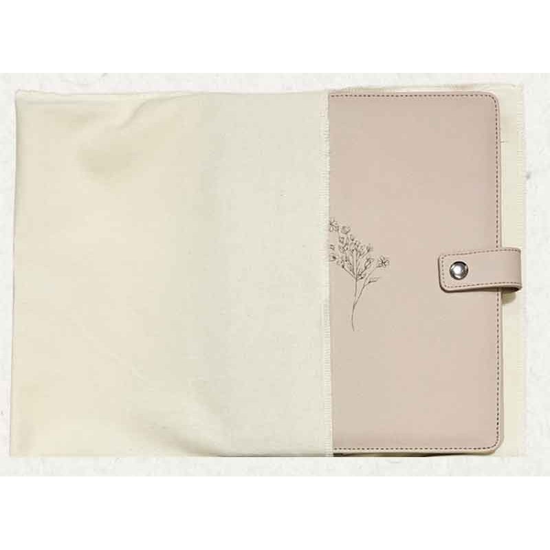 Funda de tela [Posdata] | My Lovely Journal