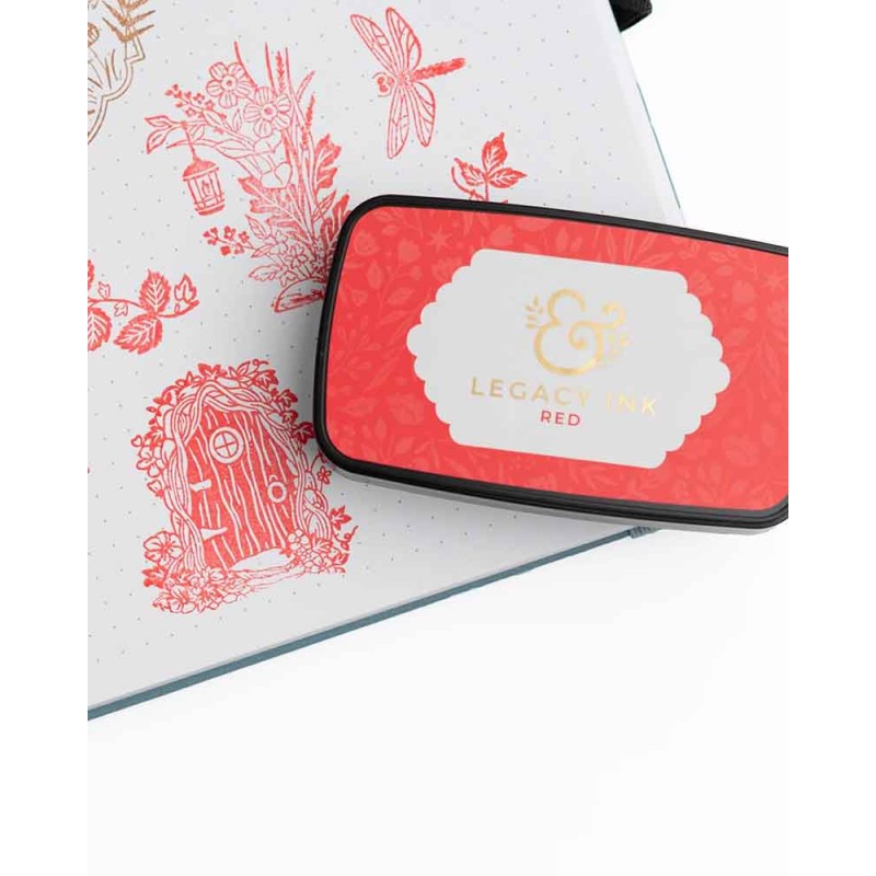 Red Legacy Ink Pad | Archer & Olive