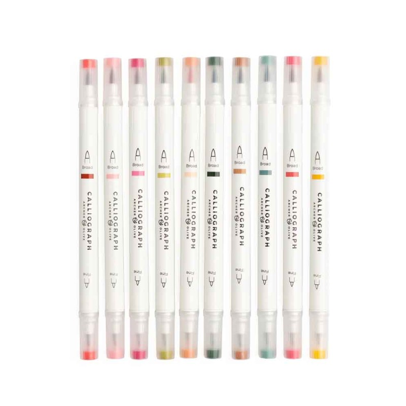 Meadow & Vine Calliograph Pens| Archer & Olive