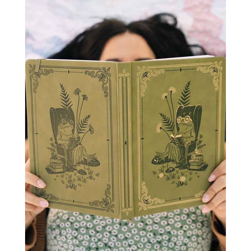 Libreta B6 Literary Frog [Puntos] | Archer & Olive