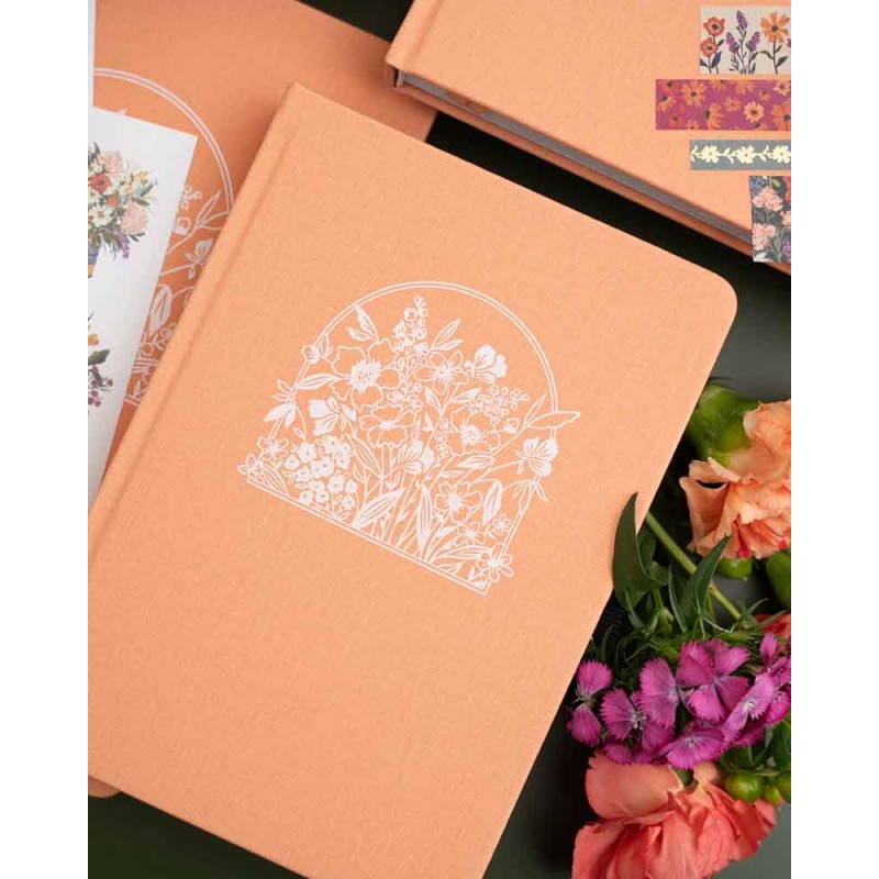 Libreta Pocket [Bolsillo] Wildflowers Framed [Puntos]| Archer & Olive
