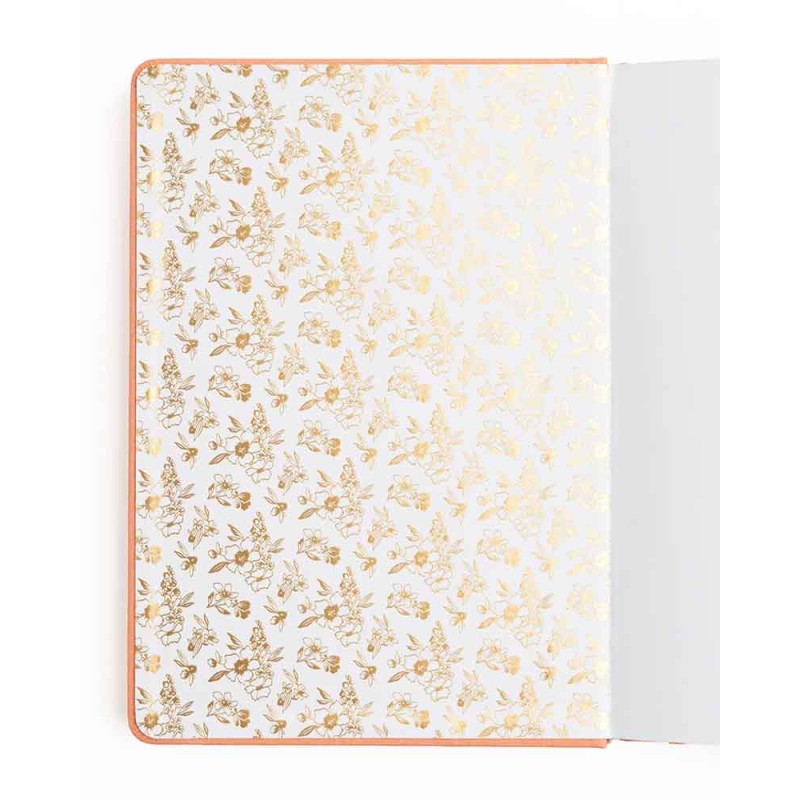 Libreta A5 Wildflowers Framed [Hojas en Blanco Liso] | Archer & Olive