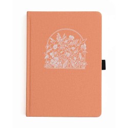 Libreta A5 Wildflowers Framed [Hojas en Blanco Liso] | Archer & Olive