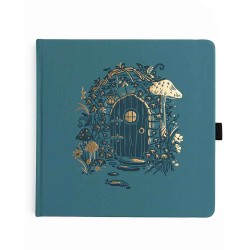 Fairy House 8x8 [Dot Grid] Notebook | Archer & Olive