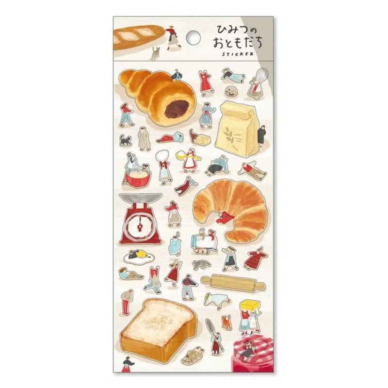 Pegatinas Bread Baking - Secret Friends | Mind Wave