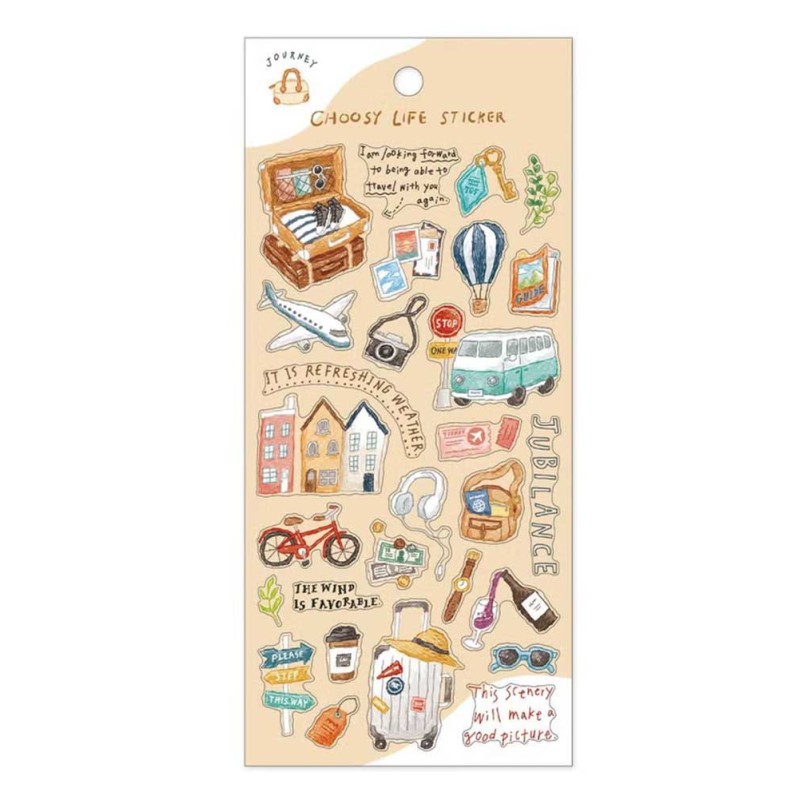 Journey - Choosy Life Stickers | Mind Wave