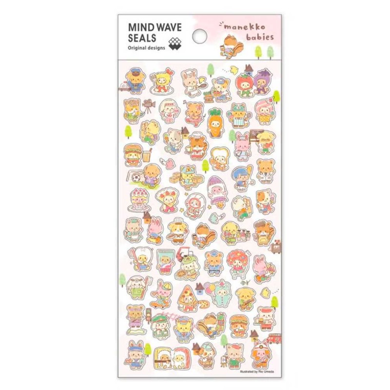 Pegatinas Manekko Babies - Seals | Mind Wave