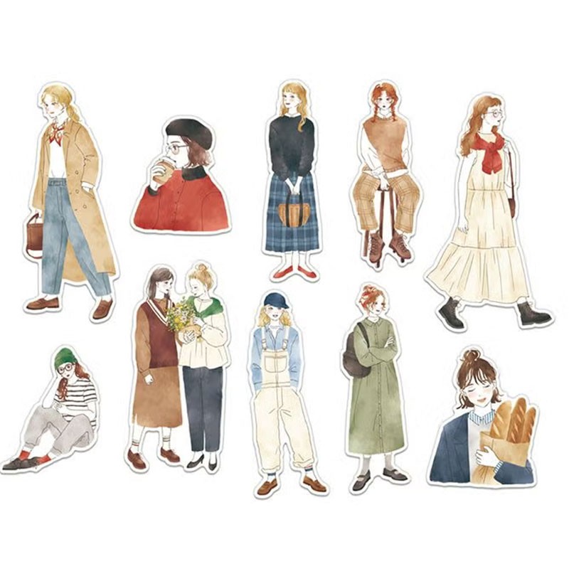 Set de Pegatinas British Girl - Amie | Mind Wave