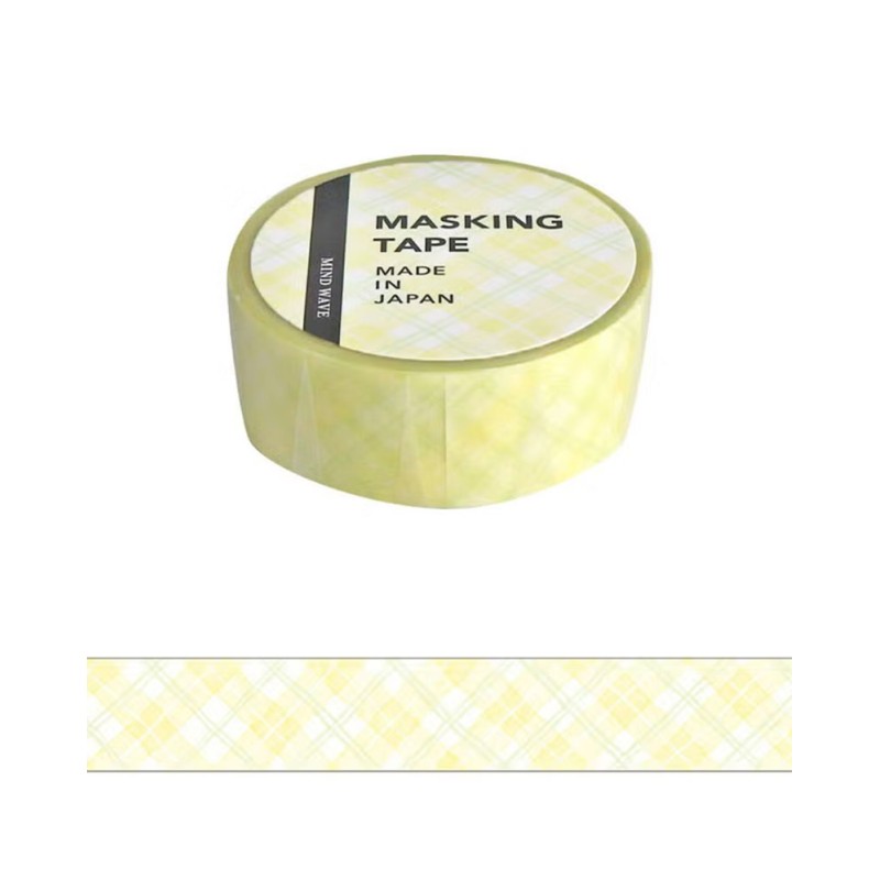 Washi tape Check - n.22 | Mind Wave