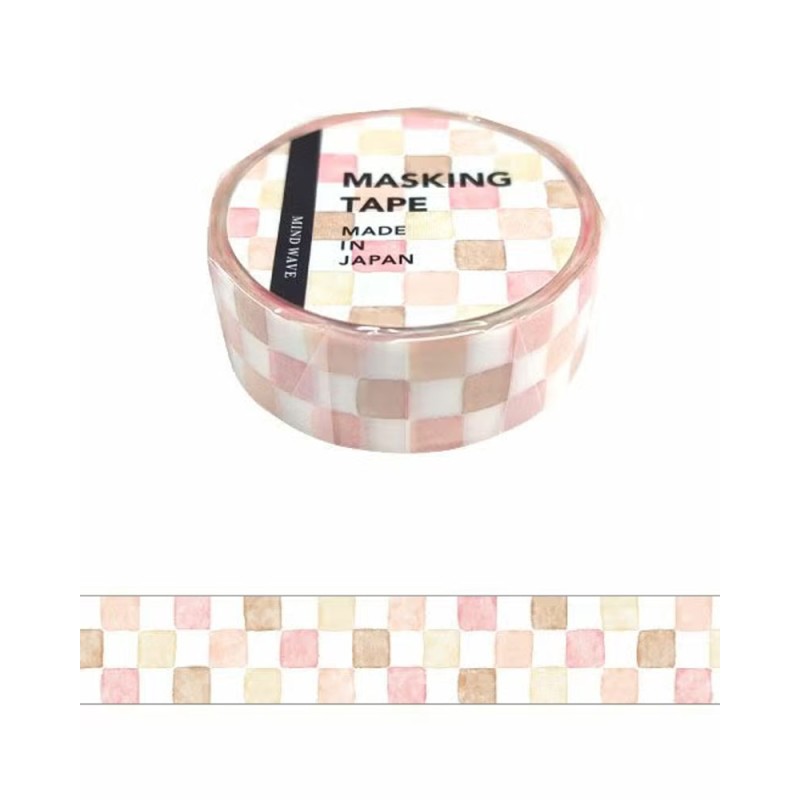 Washi tape Check - n.9 | Mind Wave