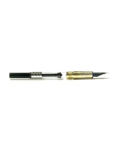 Pluma estilográfica Brush Satin - Crème Glacée White | Ferris Wheel Press
