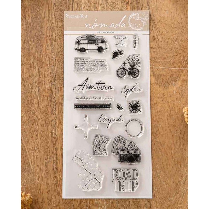 Nature Stamp Set [Nómada] | My Lovely Journal