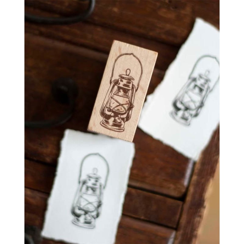 Guiding Light [Antique Curiosities Wood Stamp | Loi Design