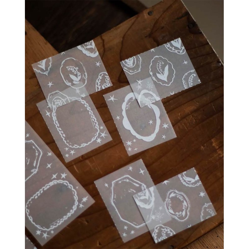 Flower Tray [Lily of the Valley Collection] Tracing Paper Letter Pad | Loi Design