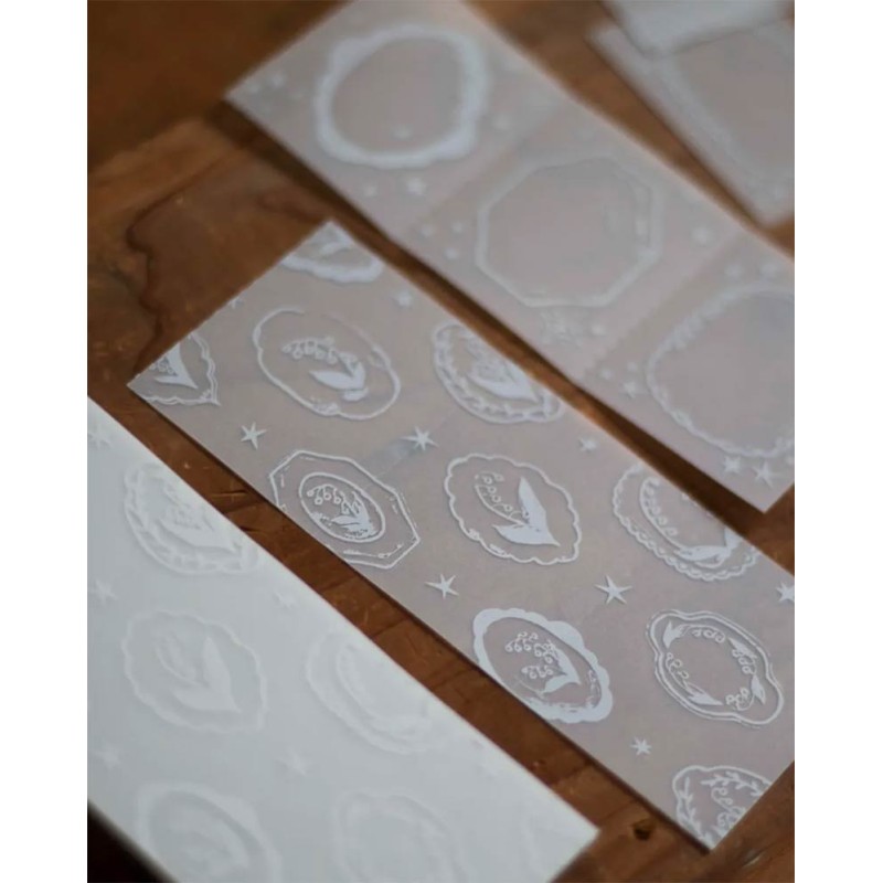 Flower Tray [Lily of the Valley Collection] Tracing Paper Letter Pad | Loi Design
