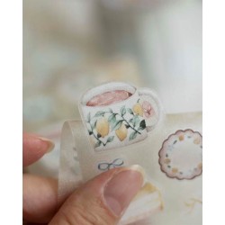 Loop Lemon Afternoon Tea PET [Starry] [Die-cut] | Loi Design