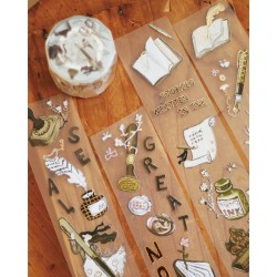 Bucle Girl's Stationery Day PET [Matte] | Loi Design