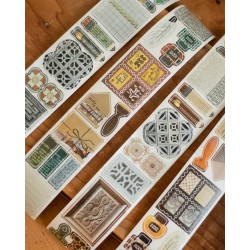Stationery Lover Market Washi tape [Pre-cortado] | Loi Design