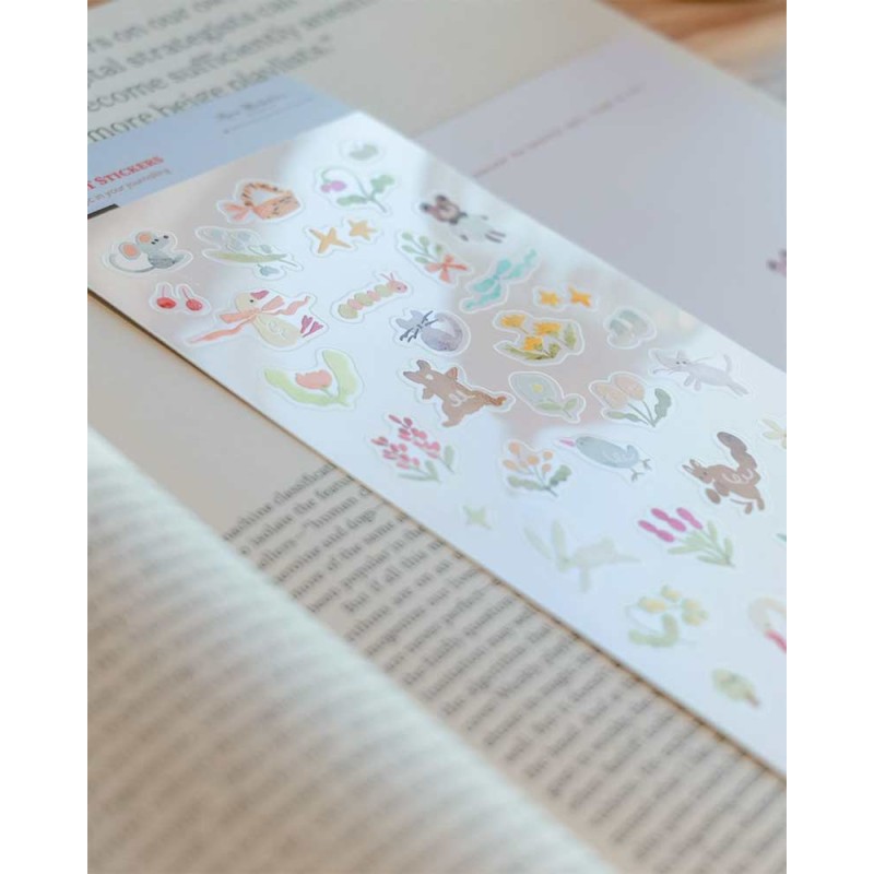 Pegatinas PET Party in the Forest 1 | Meow Illustration