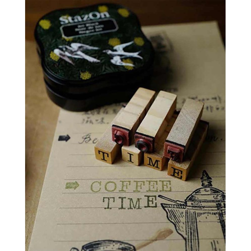 Alphabet [Lowercase] Wood Stamp Set | Tools to Liveby