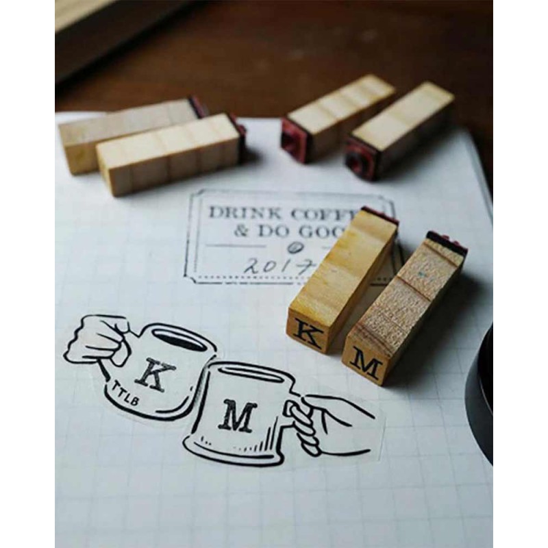 Alphabet [Lowercase] Wood Stamp Set | Tools to Liveby