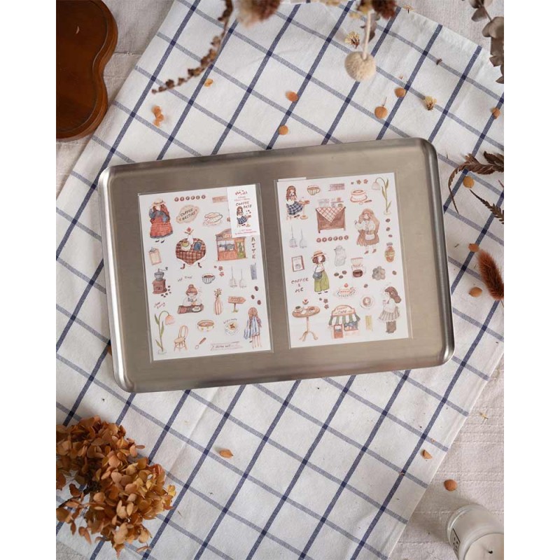 Coffee Days Pet Sticker Set | Sho Little Happiness