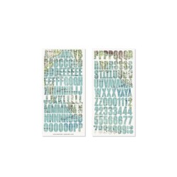 Alfabeto Chipboard [Compás] | Lora Bailora