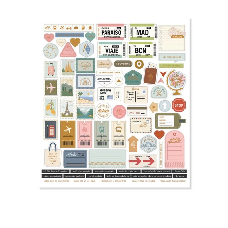 Tickets Die Cuts [Compás] | Lora Bailora