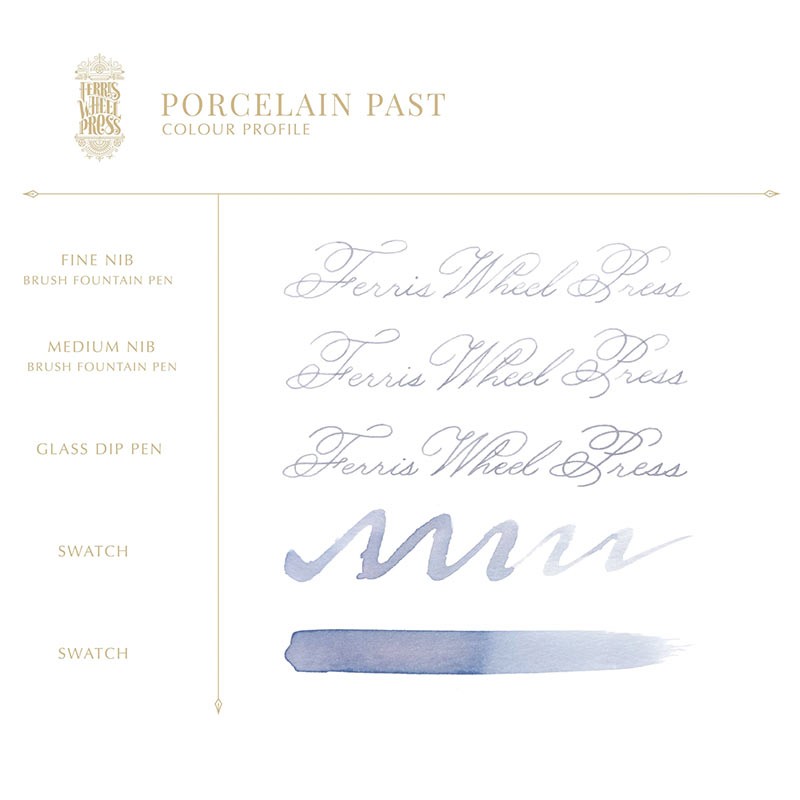 Tinta Porcelain Past [38ml] | Ferris Wheel Press