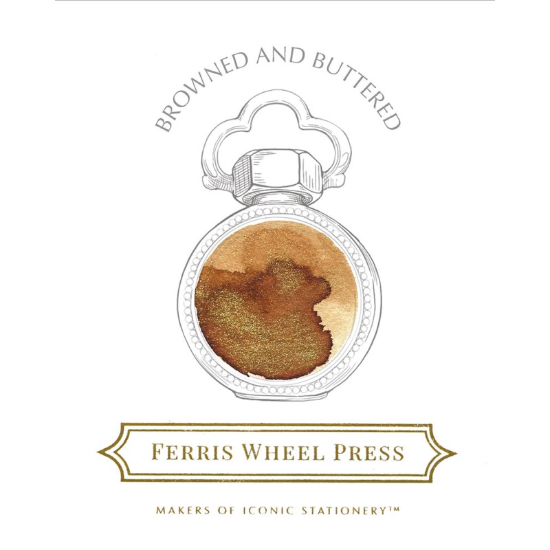 Browned and Buttered Ink [Everyday Collection] [10ml] | Ferris Wheel Press