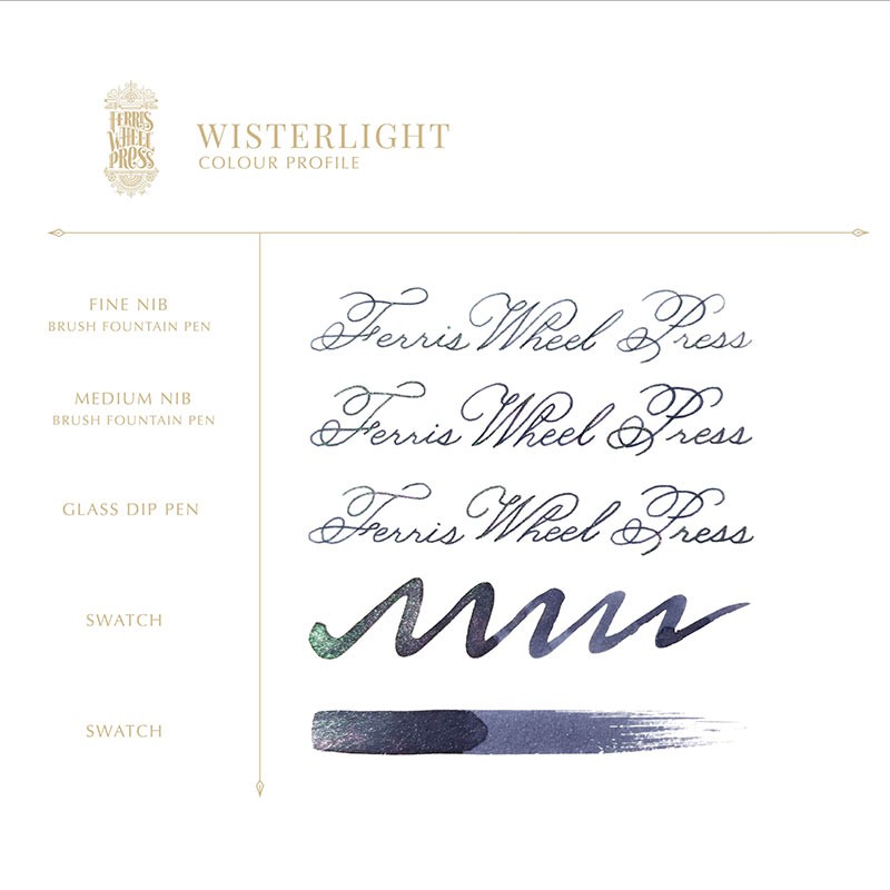 FerriTales Wisterlight Ink [The Book of Knights Series] [10ml] | Ferris Wheel Press