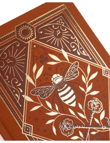 Libreta B5 Keeper of the Bees in Rust [Kraft - Puntos] | Archer & Olive