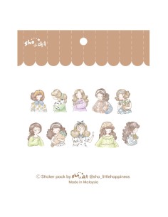 Whisper of Flowers Sticker Pack | Sho Little Happiness