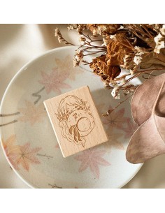 Wood Stamp Flower Hat | Sho Little Happiness