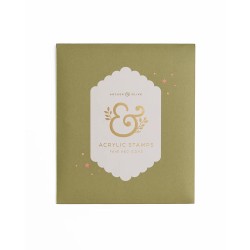Fave Icons Acrylic Stamps | Archer & Olive